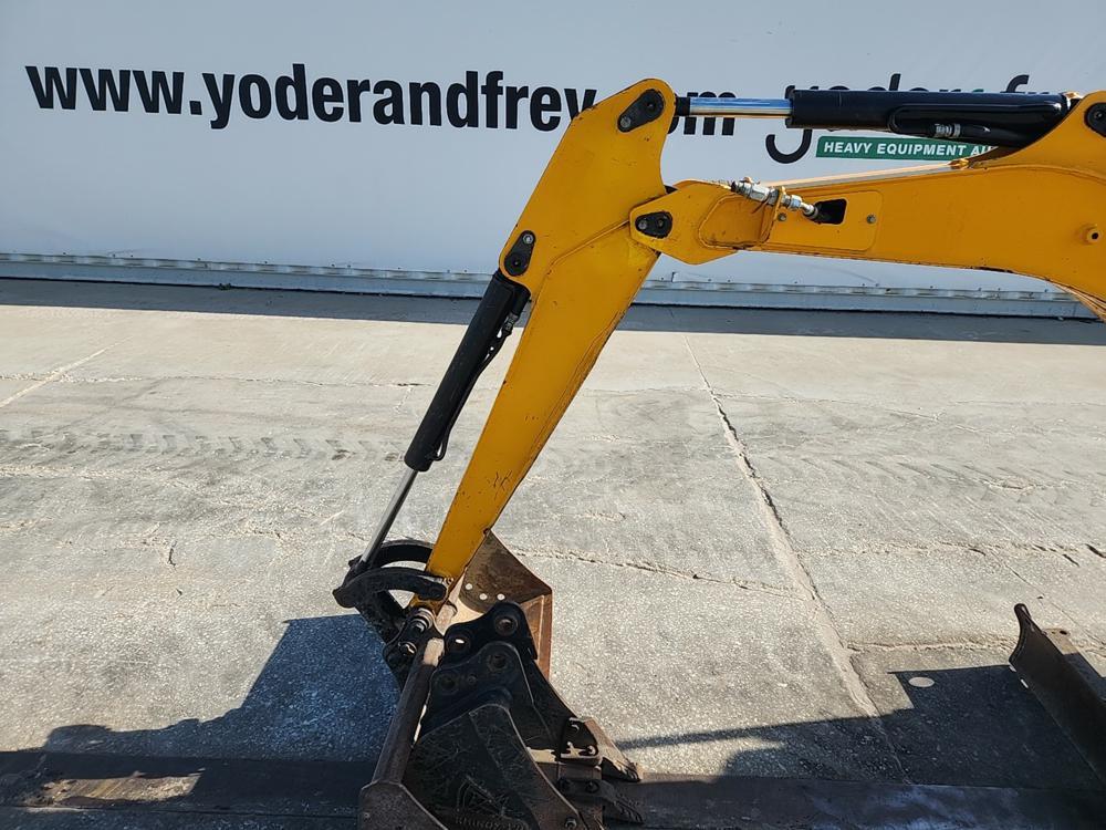 2018 JCB 15C-1 Mini Excavator c/w OROPS, Rubber Tracks, Aux Hydraulics, Bla