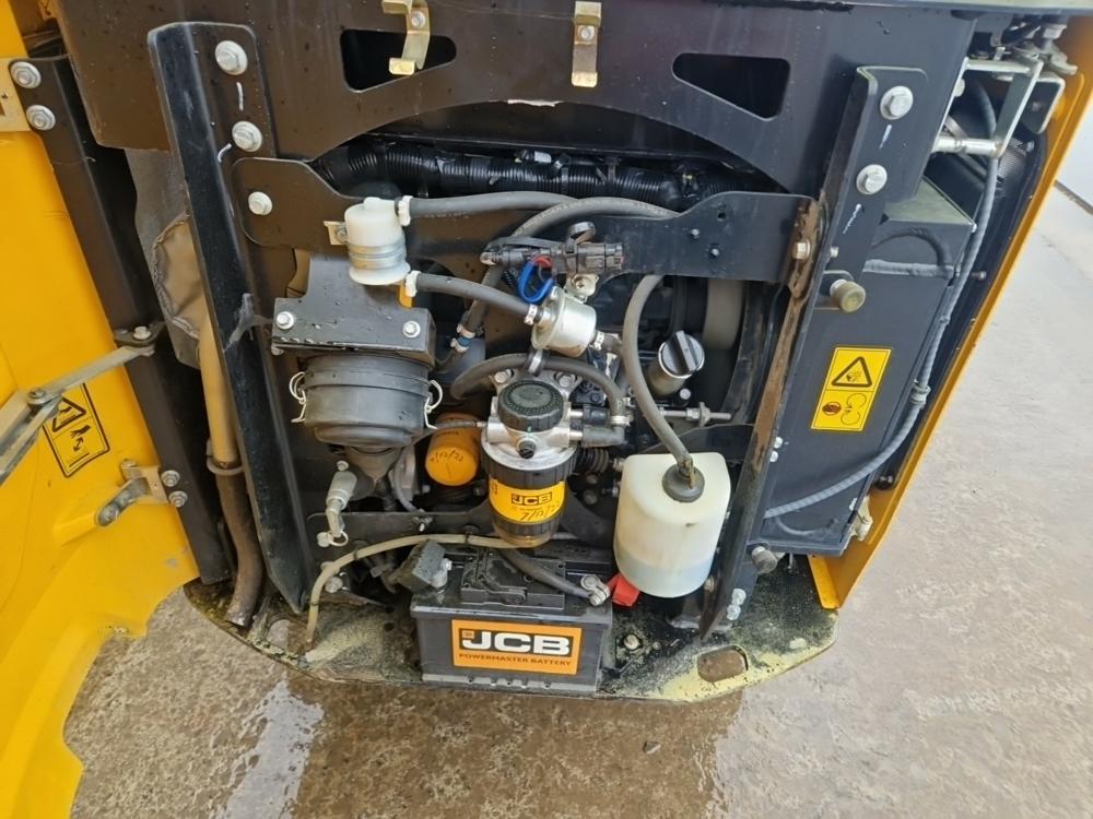 2018 JCB 15C-1 Mini Excavator c/w OROPS, Rubber Tracks, Aux Hydraulics, Bla