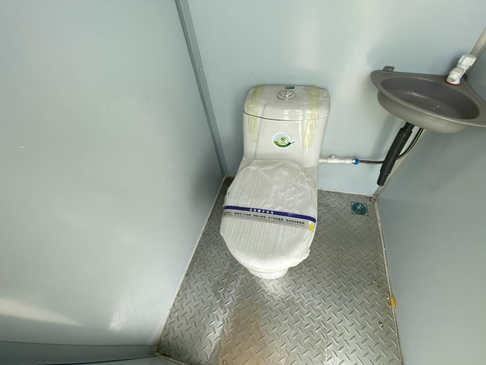 2023 HOS HSM2 Portable Toilet c/w Double Toilet, Sink - Unused