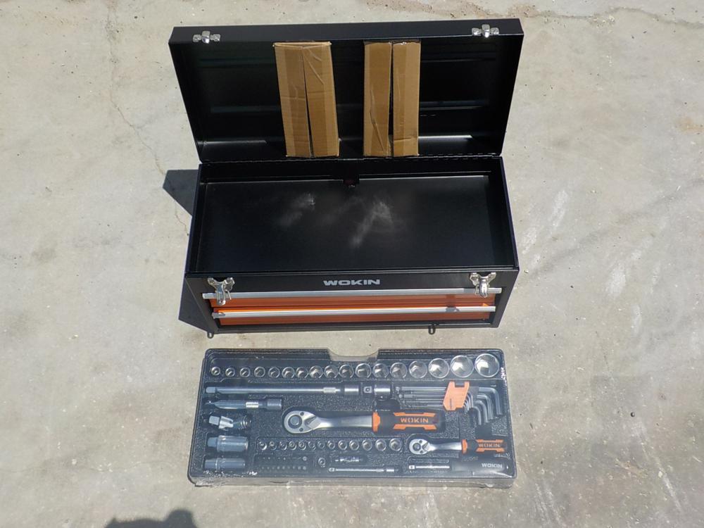 98 Pc Wokin Tool Chest Set - Unused