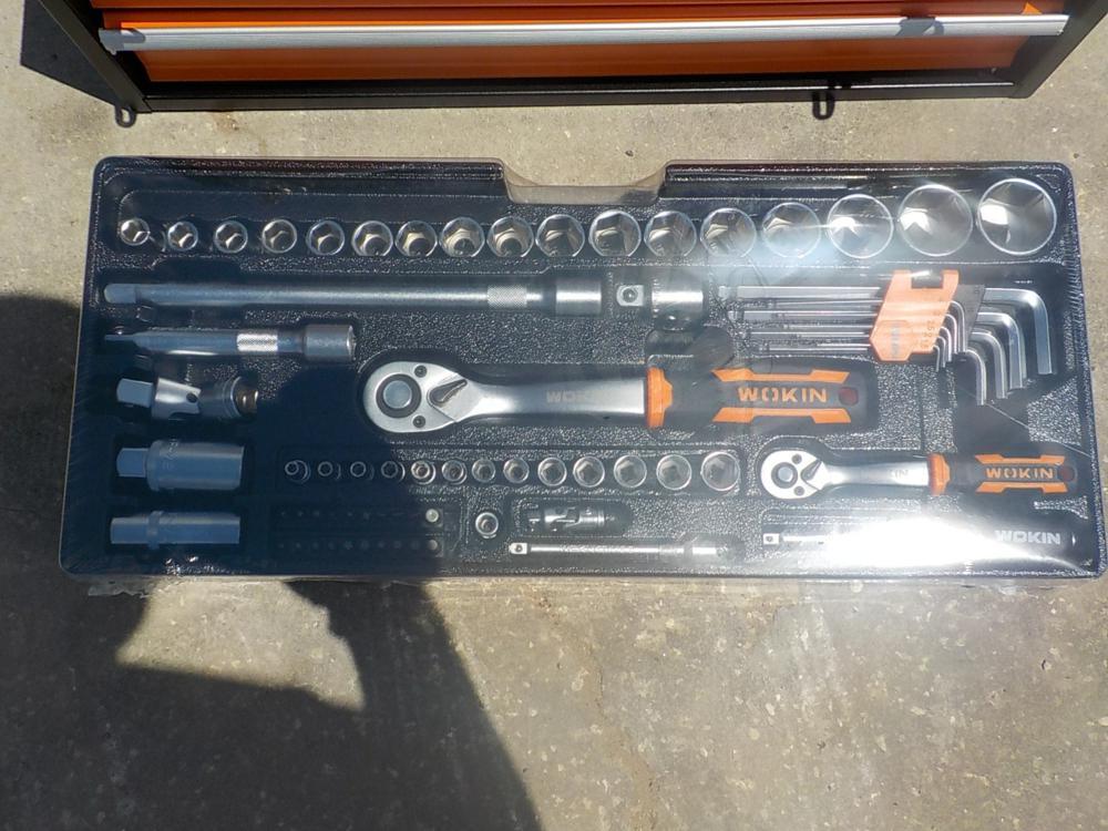 98 Pc Wokin Tool Chest Set - Unused