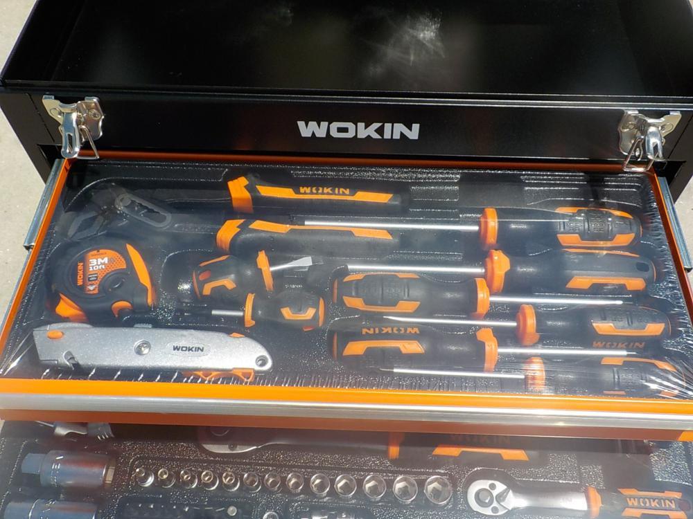 98 Pc Wokin Tool Chest Set - Unused