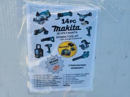 Makita Power Tool Kit c/w 18V Leaf Blower/ 18 V6 1/2" Circular Saw, 18V Min