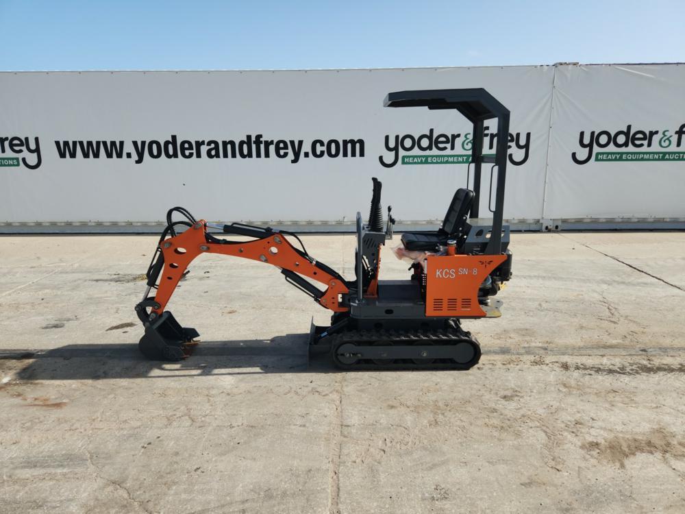 2022 NUOTE KCS SN-8 Mini Excavator c/w OROPS, Rubber Tracks, Aux Hydraulics