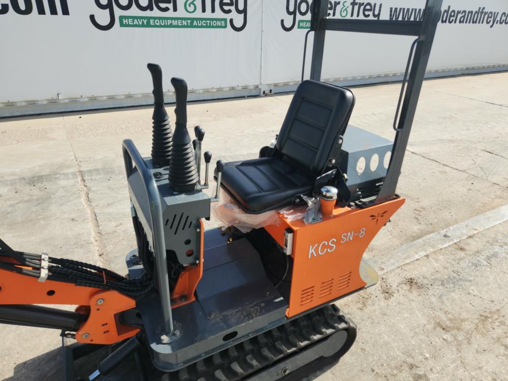 2022 NUOTE KCS SN-8 Mini Excavator c/w OROPS, Rubber Tracks, Aux Hydraulics