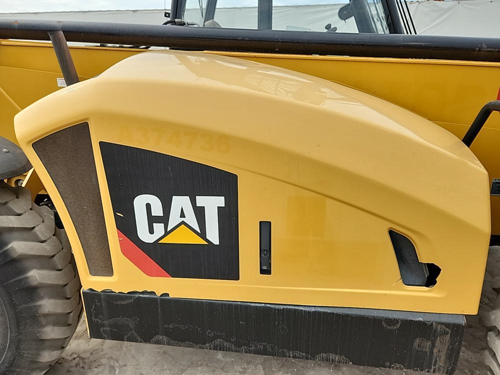 2015 Caterpillar TH417C Telehandler, Cab, 8,800 lbs Max Lift Wt Cap, 56' Ma