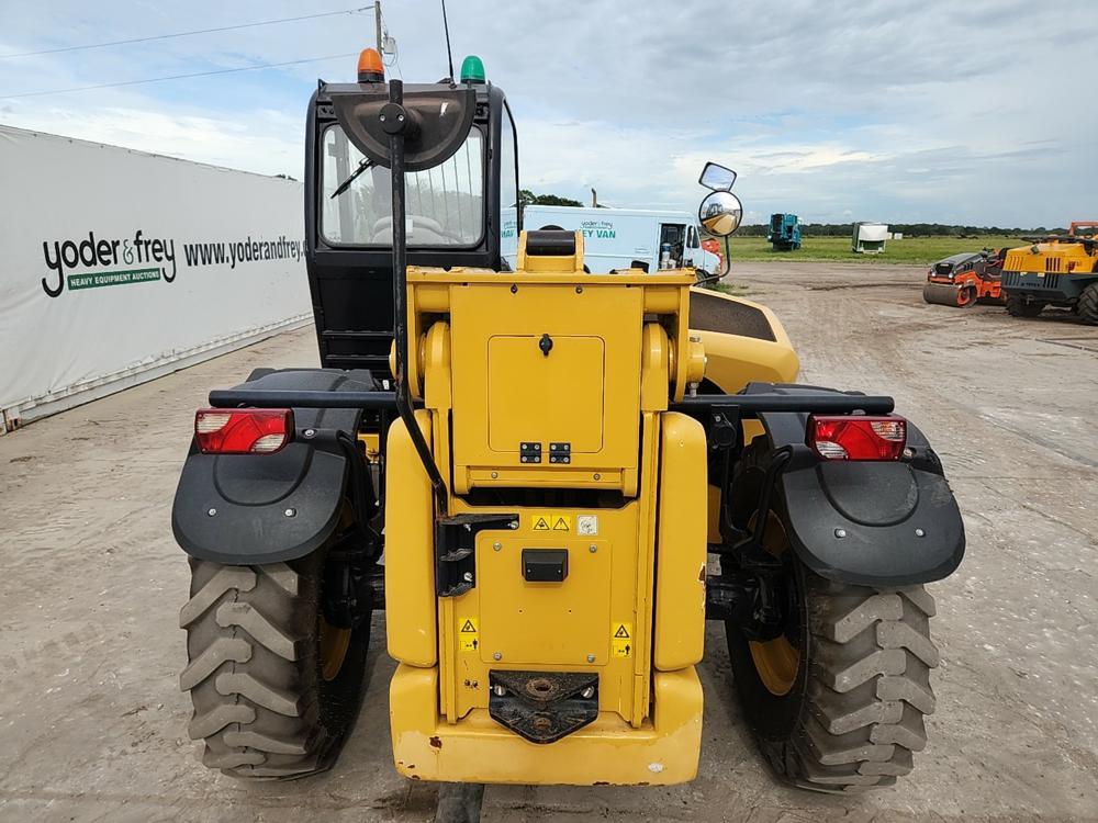 2015 Caterpillar TH417C Telehandler, Cab, 8,800 lbs Max Lift Wt Cap, 56' Ma