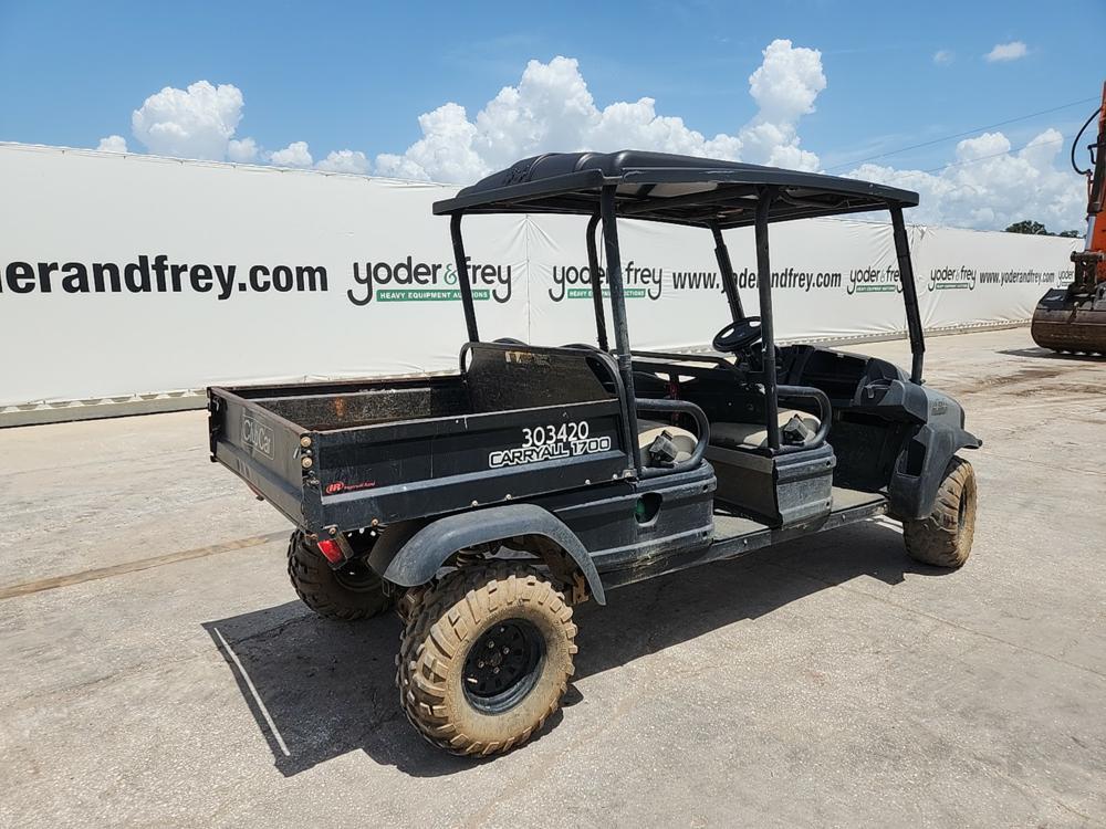 2018 Club Car CARRYALL 1700D 4x4 Utility Vehicle, Crew Cab 4 Seater (1,046
