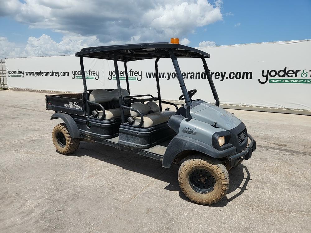 2018 Club Car CARRYALL 1700D 4x4 Utility Vehicle, Crew Cab 4 Seater (1,046