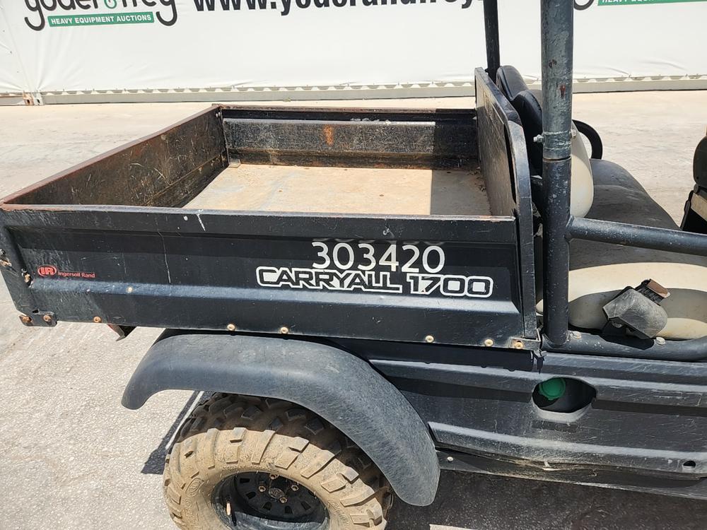 2018 Club Car CARRYALL 1700D 4x4 Utility Vehicle, Crew Cab 4 Seater (1,046