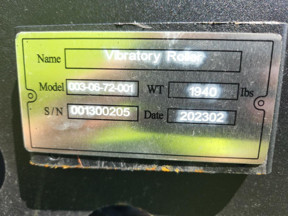 2023   Greatbear 72" Hyd Skidsteer Vibratory Roller - Unused