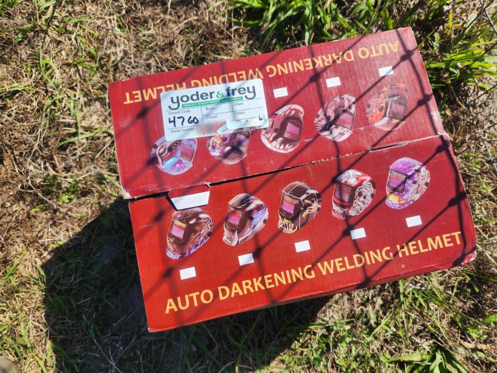 Auto Darkening Welding Helmets - Unused