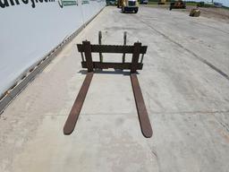 60" Forks to suit Wheeled Loader