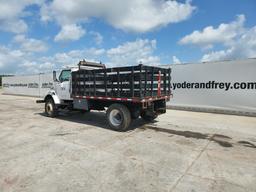 2001 Sterling M7500 Stake Truck, 12' Bed (Missing Engine)