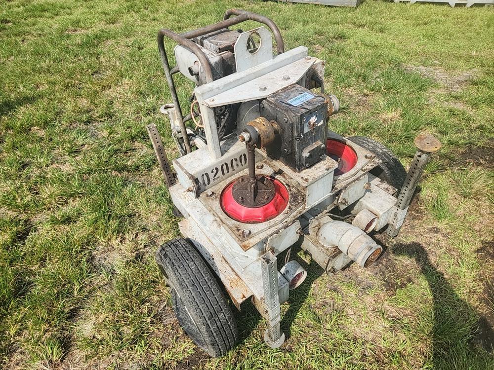 Portable P 4DD 4" Double Diaphragm Pump DD-OP-D-T