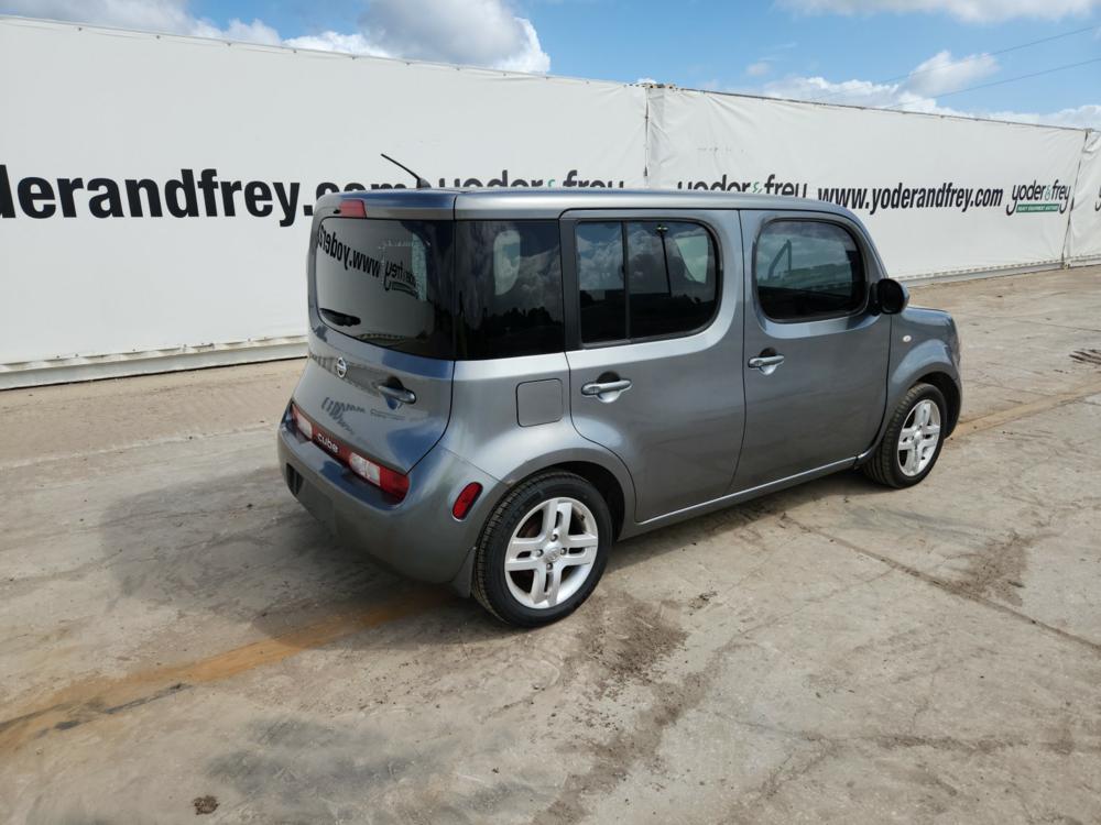 2010 Nissan CUBE 4 Door Car c/w A/C, Automatic, 1.8L, 4 Cylinder (Transmiss