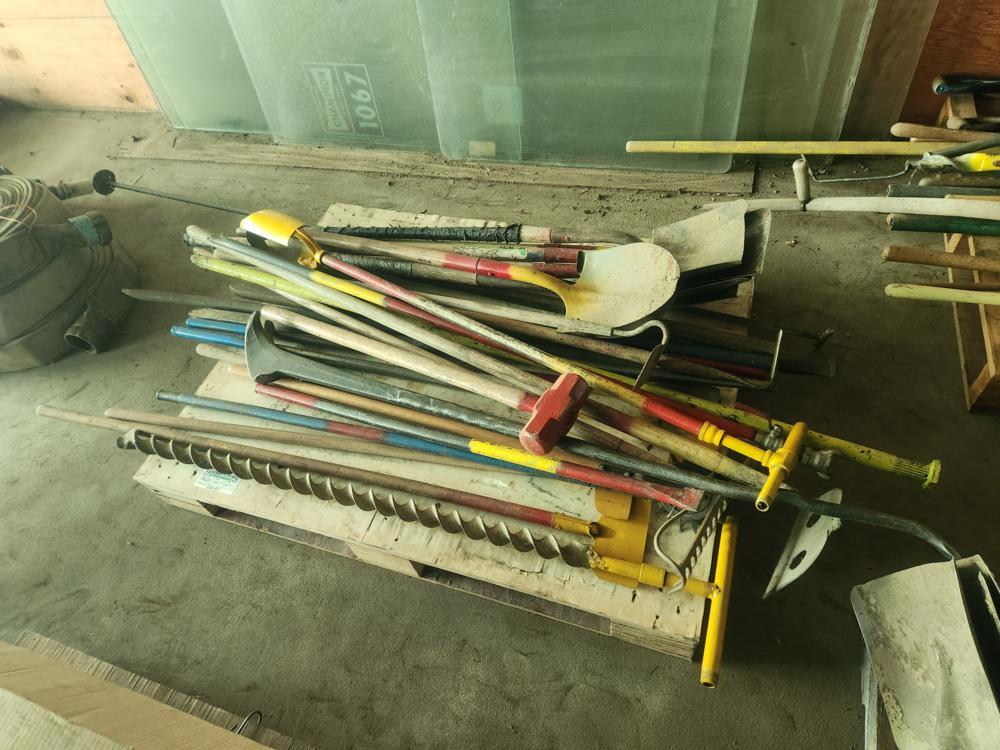 Pallet of Assorted Hand Tools