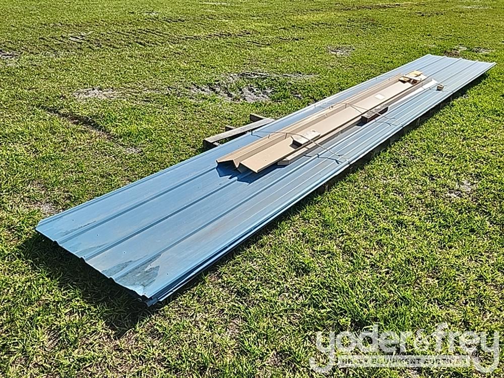 21' x 20' Metal Building Kit c/w Sheet Metal (3 Pallets)