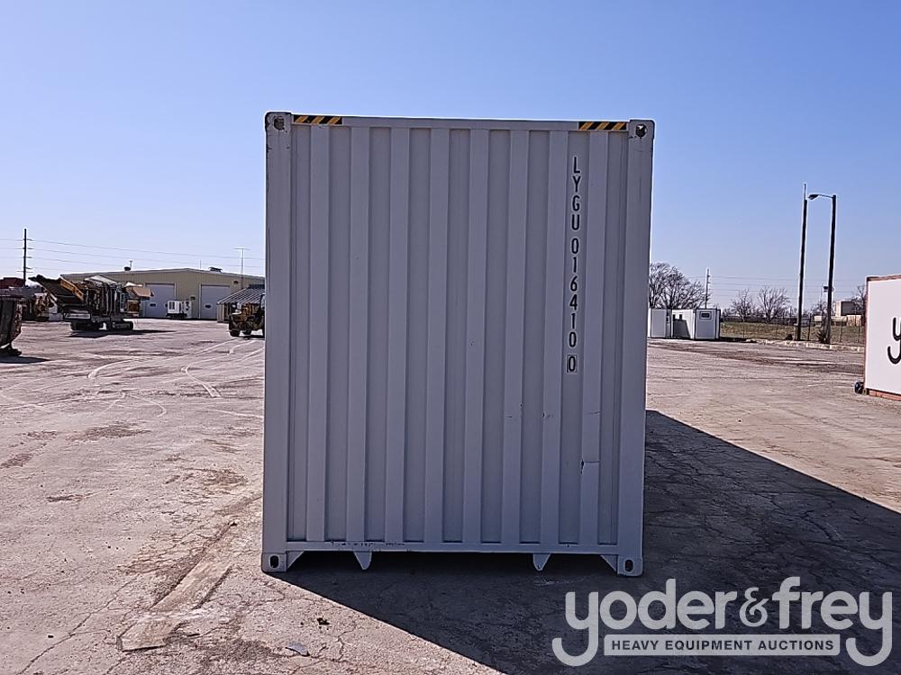 Unused 40' HC Multi Door Container, 4 Side Door, End Door, Lock Box, Side Forklift Pockets