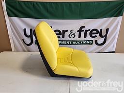 Unused Yellow John Deere Equip Seat