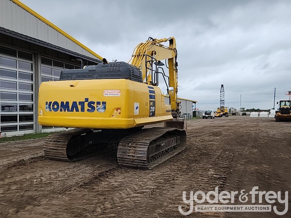 2018 Komatsu PC210LC-11