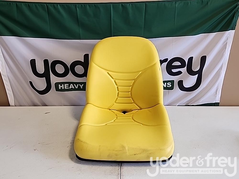 Unused Yellow John Deere Equip Seat