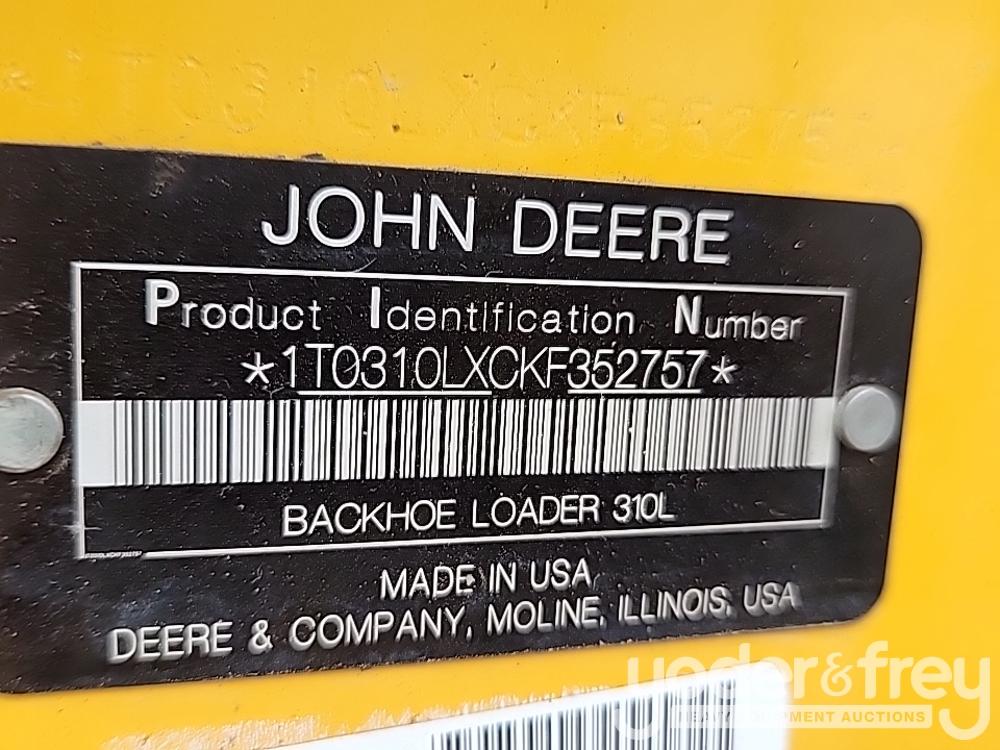 2019 John Deere 310L