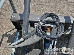 Unused Auger to suit Skidsteer c/w 3 Auger Bits 12", 10", 20"