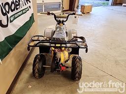 Unused TAO Motors 110 CC ATV 4 Stroke c/w Elec. Start, Remote Control Speed Limiter, Kill Switch