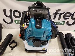 Unused 580 Backpack Blower, 75cc, 2 Cycle, Per Consigner: Professional Grade (Blue)