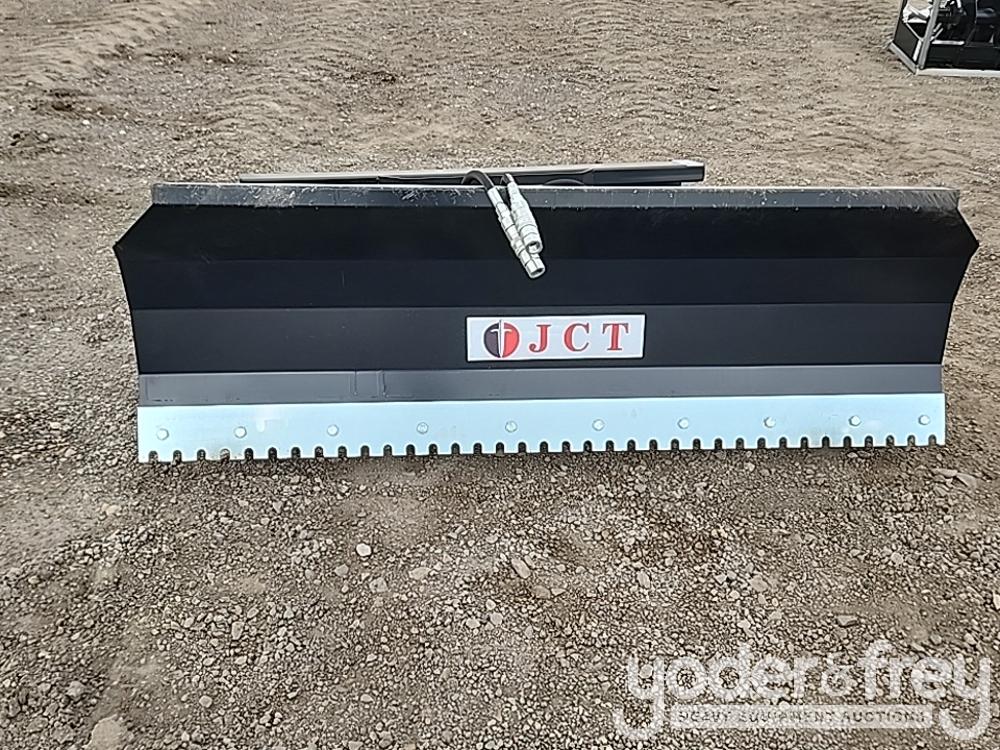 Unused JCT Snow/Dozer Blade to suit Skidsteer