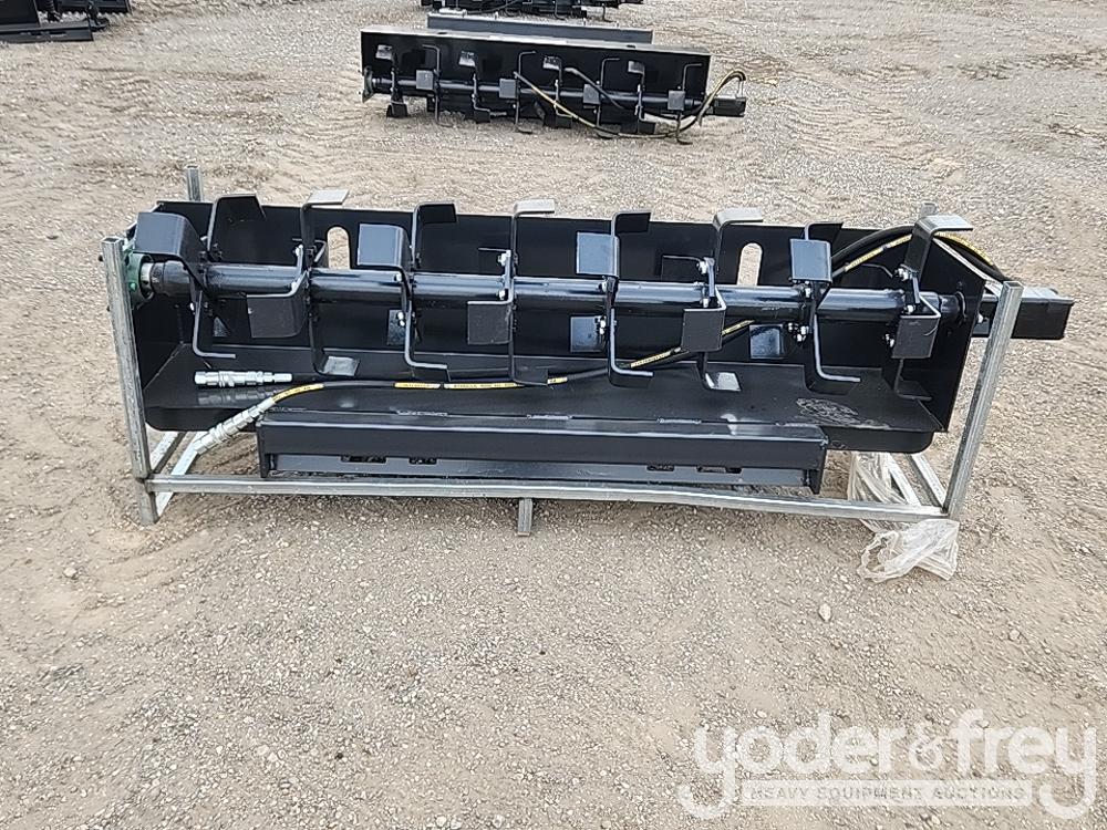 Unused JCT Tiller to suit Skidsteer