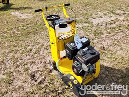 Unused Mustang MCC1490S Walk Behind Concrete Saw