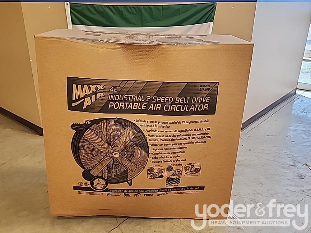 Unused 42" Barrel Fan