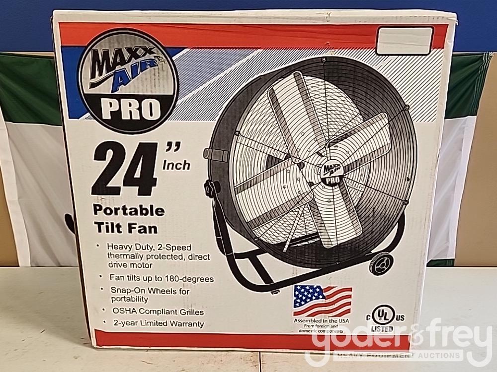 Unused 24" Barrel Fan