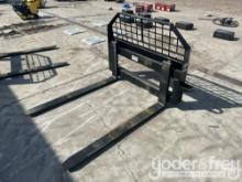 JBX 4000 48" Fork Attachment to suit Skidsteer