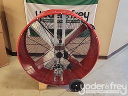 Unused 42" Barrel Fan