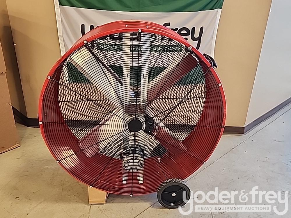 Unused 42" Barrel Fan