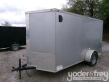 2020 Fast Cargo Enclosed Trailer, Single Axle, Grey