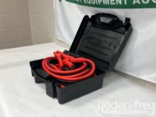 Unused 1 Ga 25' Heavy Duty Booster Cable c/w Carry Case