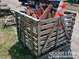 Orange Caution Cones