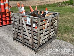 Orange Caution Cones
