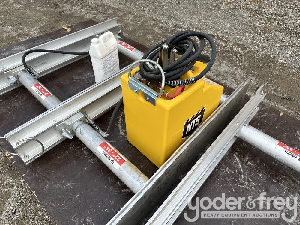 22"-36" Trench Shore Jacks c/w Finn Form