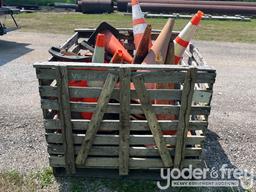 Orange Caution Cones