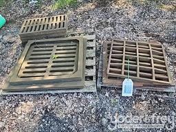 Assorted Square Steel Drain Covers