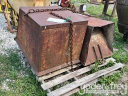 Square Metal Boxes (2 of)