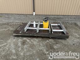 22"-36" Trench Shore Jacks c/w Finn Form