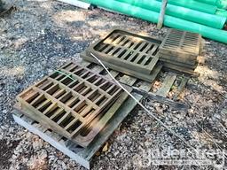 Assorted Square Steel Drain Covers