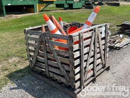 Orange Caution Cones