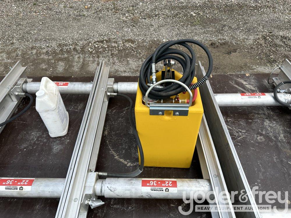 22"-36" Trench Shore Jacks c/w Finn Form